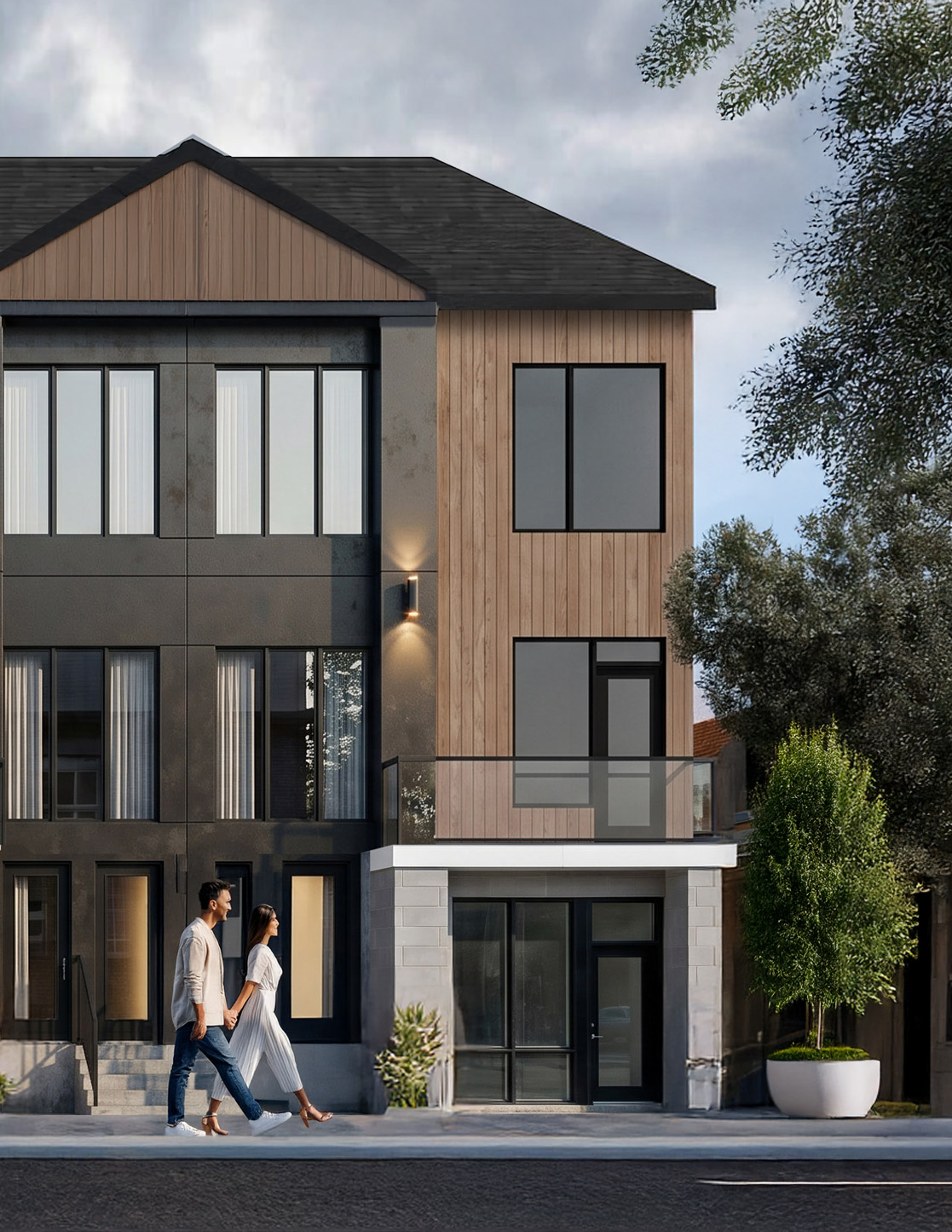 Stacked Townhomes